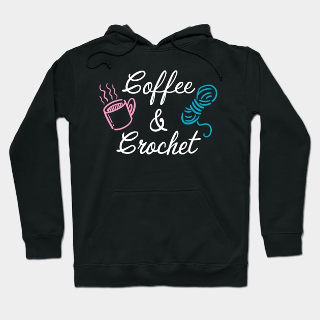 Coffee and Crochet Hoodie by Jujufox